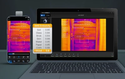 Thermal Master P2 Pro stříbrná USB-C miniaturní termokamera