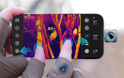 Thermal Master X2 tmavě šedá USB-C miniaturní termokamera