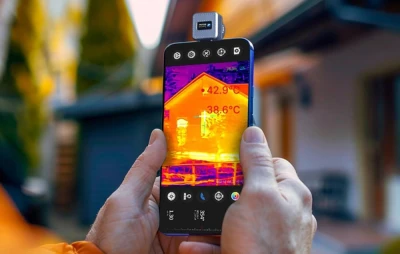 Thermal Master X2 tmavě šedá mini termokamera s USB-C rozhraním