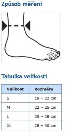 Thuasne Sport 0330 kotníková strapovací bandáž POUZE XL (VÝPRODEJ)