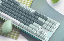 Thunderobot Drátová mechanická klávesnice K87 Červený spínač (zelený)