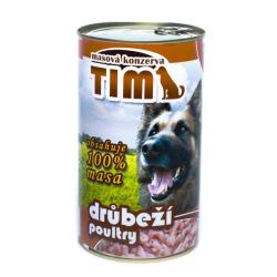 TIM Dog drůbeží, konzerva 1200 g TIM Dog drůbeží, konzerva 1200 g