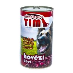 TIM Dog hovězí, konzerva 1200 g