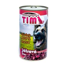 TIM Dog játrová, konzerva 1200 g