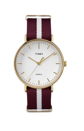 Timex Fairfield Weekender zlaté Full-Size dámské analogové hodinky