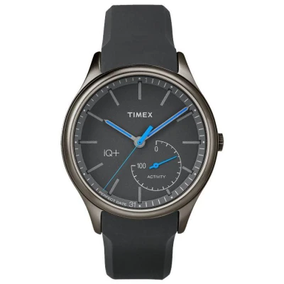 Timex IQ+ Move černá/modrá analogové hodinky
