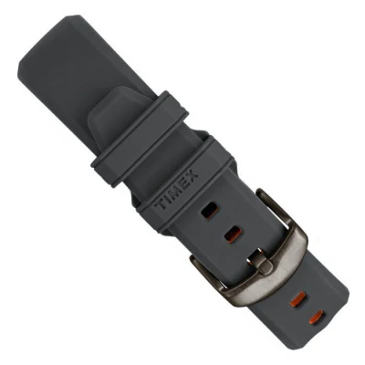 Timex IQ+ Move šedo-oranžové analogové hodinky