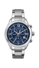 Timex Miami Chronograph Blue, s ocelovým řemínkem