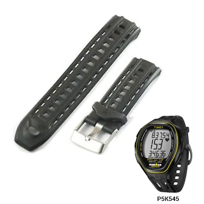 Timex T5K545 černý originální gumový řemínek