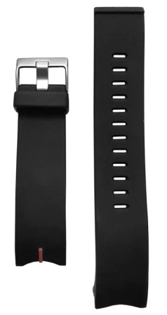 Timex černý originální silikonový řemínek pro modely s kompasem bez výkusu