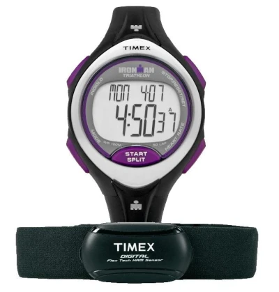 Timex Ironman Road Trainer 50 Lap T5K723 dámské digitální sportovní hodinky se snímačem tepu