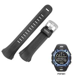 Timex Timex originálny gumový remienok čierny