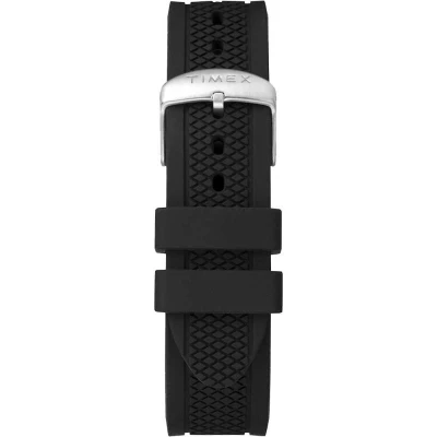 Timex Taft Street černé pánské analogové hodinky s koženým řemínkem