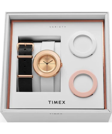 Timex Variety Rose Gold dámský dárkový set