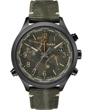 Timex Waterbury World Time Timex Waterbury World Time