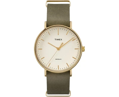 Timex Weekender Fairfield 41 mm olivové dámské analogové hodinky