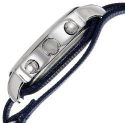 Timex Weekender silver tone case Blue dial TW2P71300 hodinky