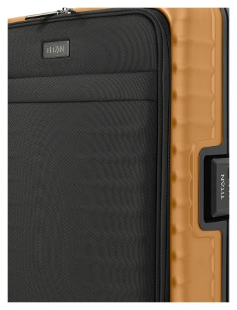 Titan Overseas S Front Pocket Canyon Bronze kabinový kufr