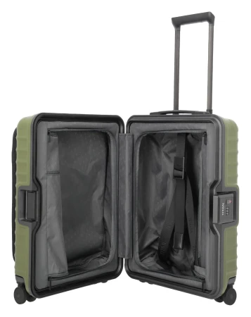 Titan Overseas S Front pocket zelený kabinový kufr