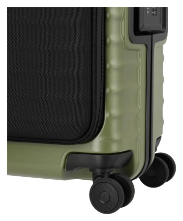 Titan Overseas S Front pocket zelený kabinový kufr
