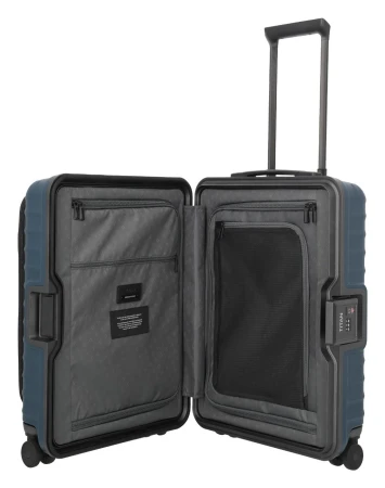 Titan Overseas S Front pocket Midnight blue kabinový kufr