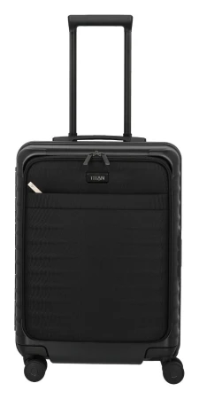 Titan Overseas S černý kabinový kufr