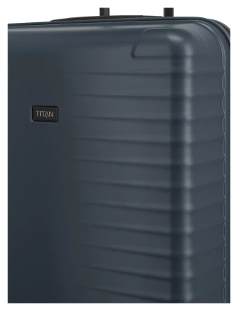 Titan Upgrade L tmavě modrý cestovní kufr