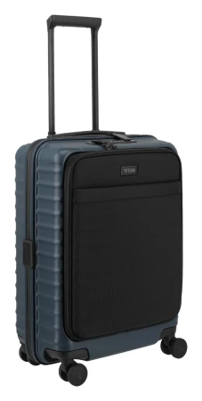 Titan Upgrade S23 Front pocket tmavě modrý kabinový kufr