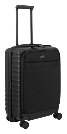Titan Upgrade S23 s přední kapsou Nightshade black kabinový kufr