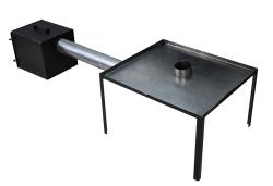 Tohos Zahradní udírna KOMPLET SET velká, 66x57x115 cm