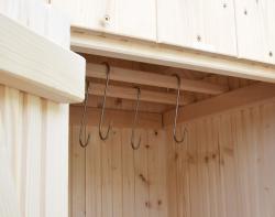 Tohos Zahradní udírna KOMPLET SET velká, 66x57x115 cm