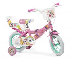 Toimsa Jednorožec Unicorn 12 dětské kolo + reflexní sada