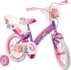 Toimsa Tlapková Patrola fialové 14 dětské kolo + reflexní sada