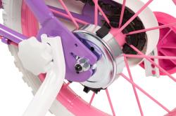 Toimsa Tlapková Patrola fialové 16 dětské kolo + reflexní sada