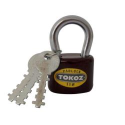 Tokoz Zámek visací 112/50 3kl. (1ks) Tokoz Zámek visací 112/50 3kl. (1ks)