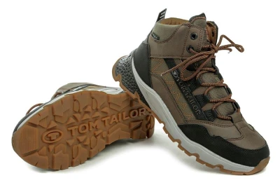 Tom Tailor 6380050003 khaki pánské zimní boty