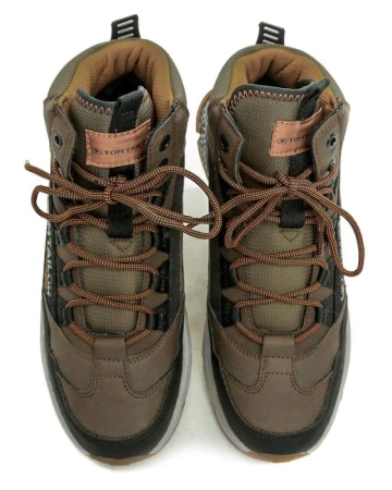 Tom Tailor 6380050003 khaki pánské zimní boty