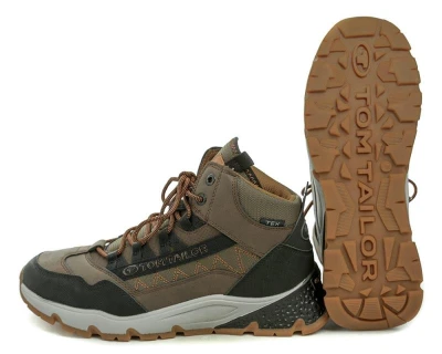 Tom Tailor 6380050003 khaki pánské zimní boty