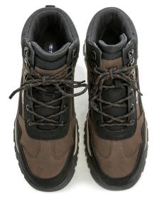 Tom Tailor 6380420004 čierno hnedé pánske zimné topánky