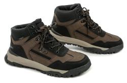 Tom Tailor 6380420004 čierno hnedé pánske zimné topánky