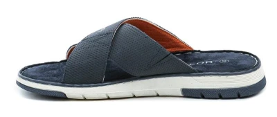 Tom Tailor 7480210004 modré pánské nazouváky