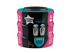 Tommee Tippee Sangenic Náhradní kazeta Twist univerzální, 3 ks Tommee Tippee Sangenic Náhradní kazeta Twist univerzální, 3 ks