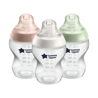 Tommee Tippee Set kojeneckých lahví 260 ml, různé barvy, 3 ks
