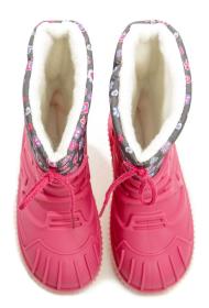 Italy Top Bimbo 663LA květ růžové dětské sněhule