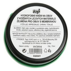 Top hydrofobní krém na obuv 70ml černý