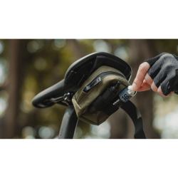 Topeak Elementa Seatbag Slim Zelená brašna podsedlová Xs