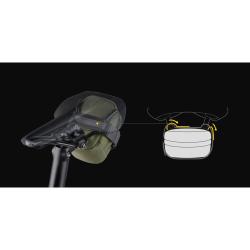 Topeak Elementa Seatbag Slim Zelená brašna podsedlová Xs