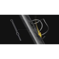 Topeak Feza Cage Kevlar Carbon R10 červený košík na láhev