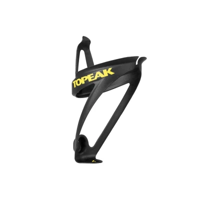 TOPEAK Shuttle Cage Z Carbon Žlutý košík na láhev