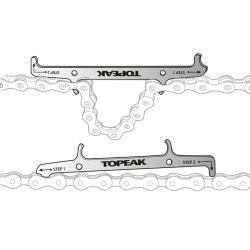 Topeak nářadí Chain Hook Wear Indicator